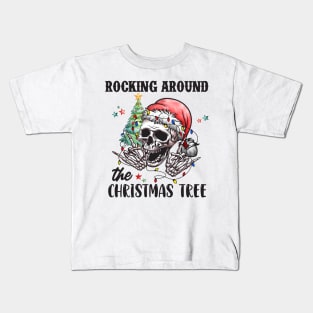 Rockin' Around the Christmas Tree Kids T-Shirt